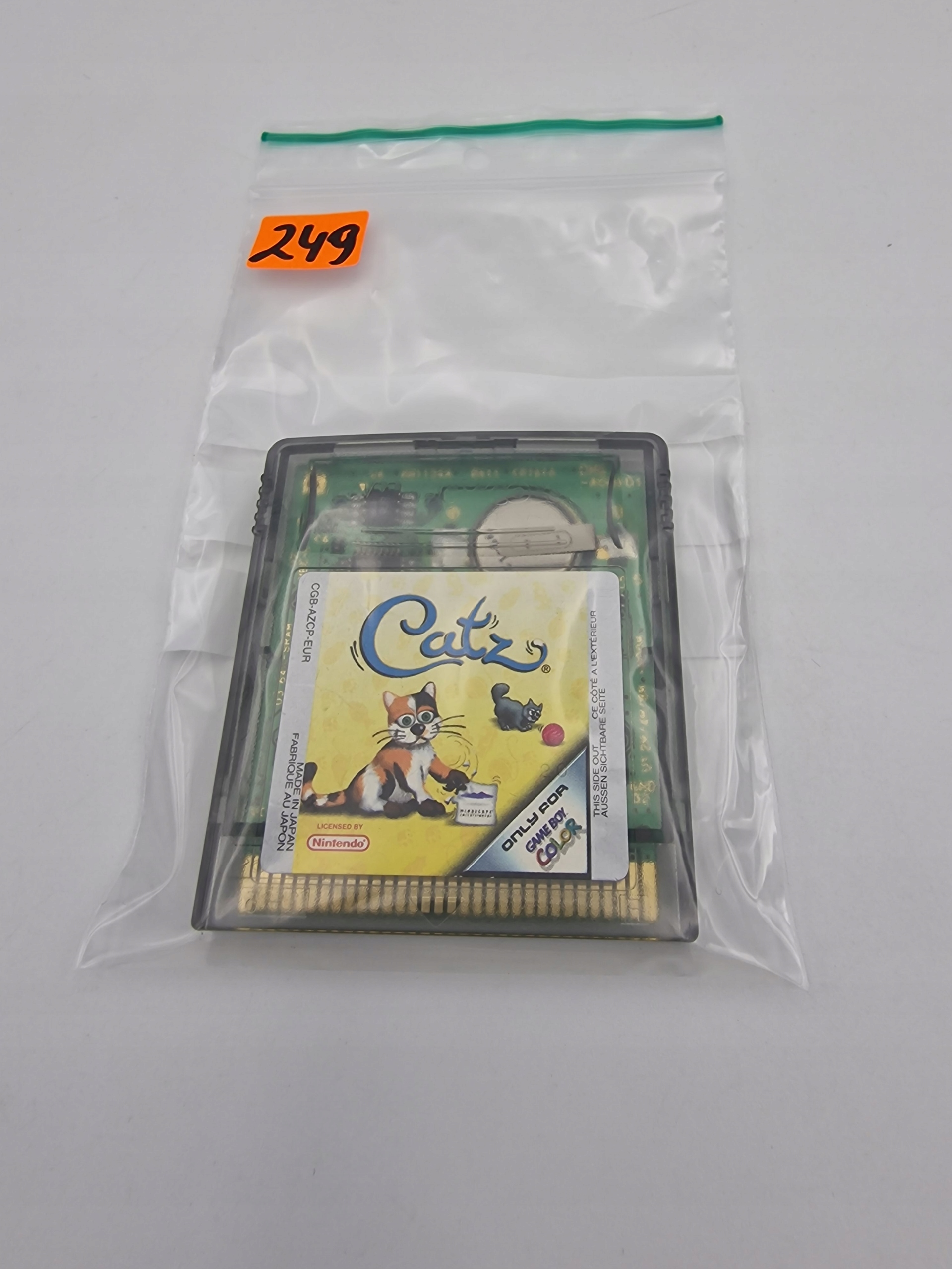 GAME BOY COLOR CATZ ORYGINAŁ Producent Nintendo