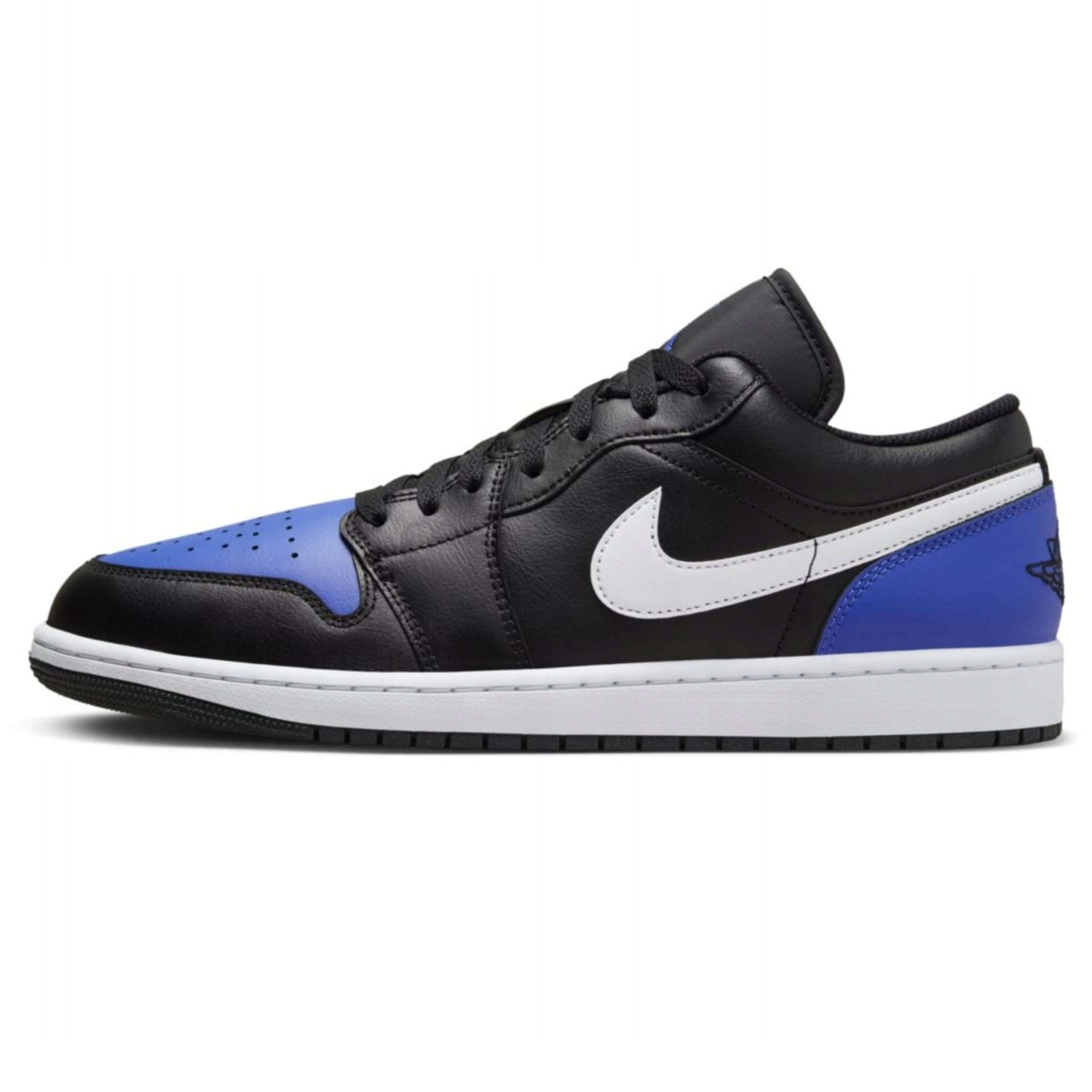 Air Jordan 1 Nízké pánské boty černé kožené pohodlné velikost 44,5