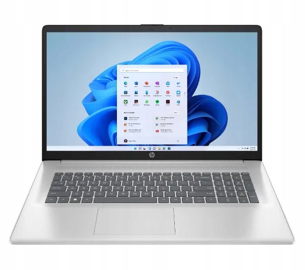 Laptop Hp 17-cn4006nw 17,3'' Core 7 150U 16GB 1TB Ssd W11 Srebrny 300 nitów