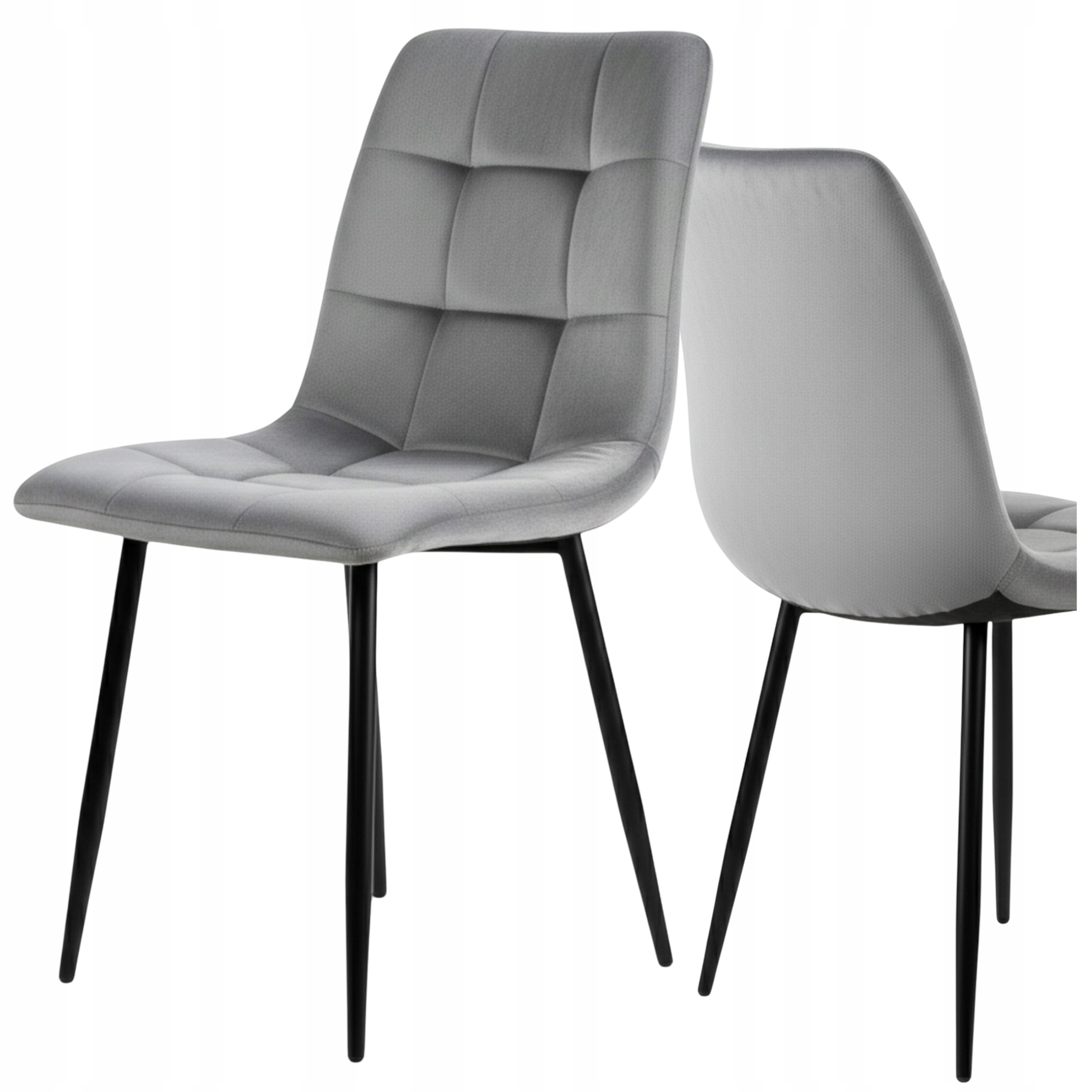 Velurové křeslo Šedé do obývacího pokoje Kuchyňská služba Stabilní tkanina Oeko Tex