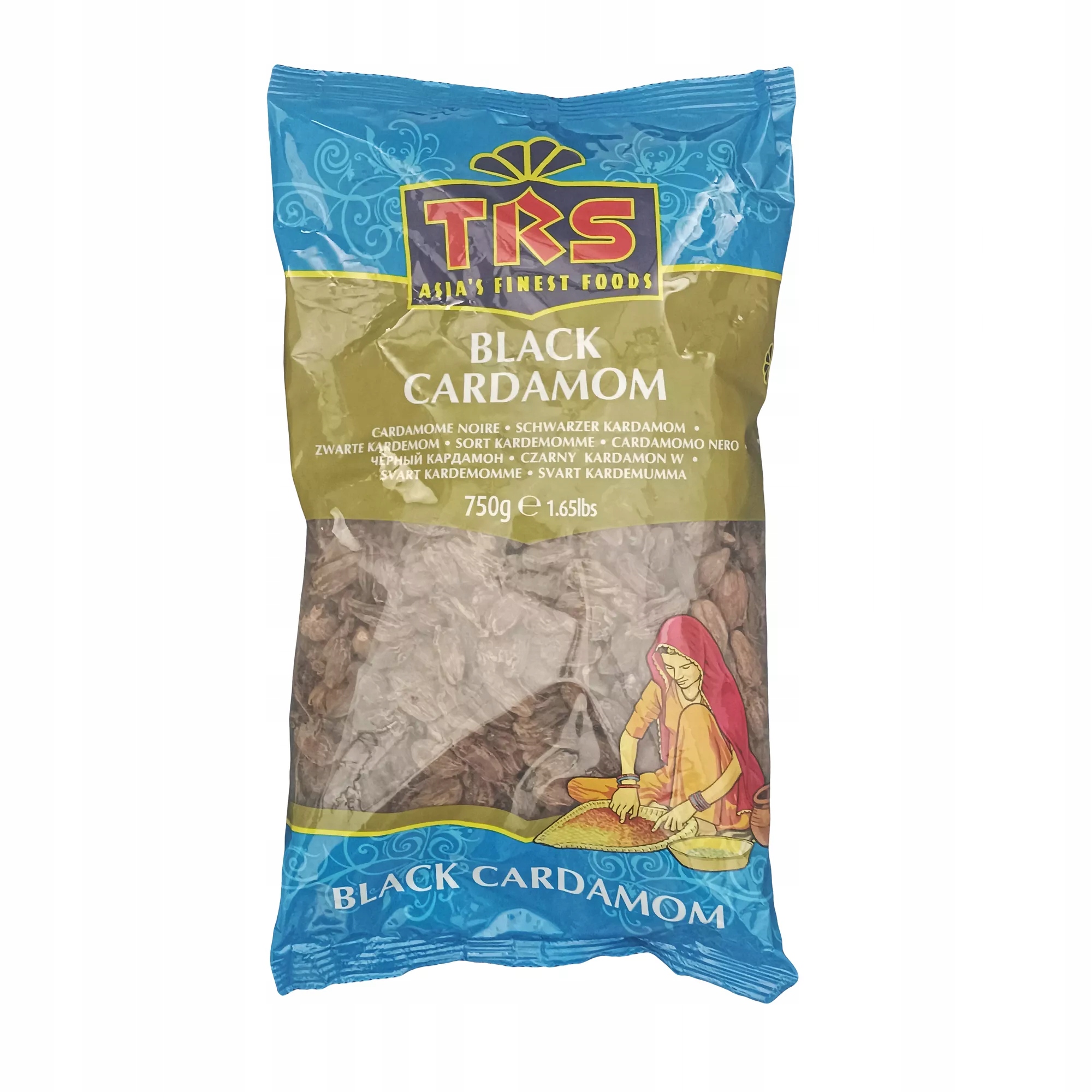 Černý kardamom Black Cardamom Trs 750 g