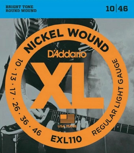 

D'Addario EXL110 Struny do elektryka 10-46