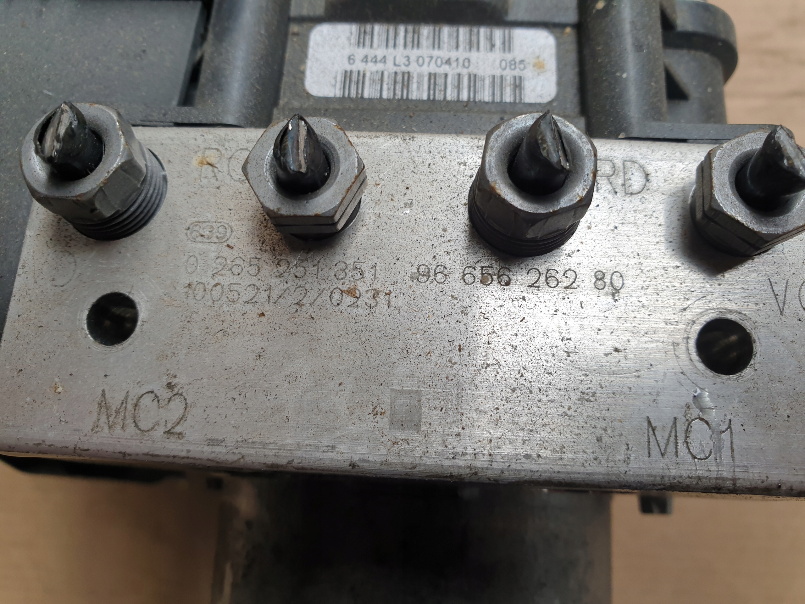 Pompa ABS ESP CITROEN C4 II DS4 2010-2018 9665626280