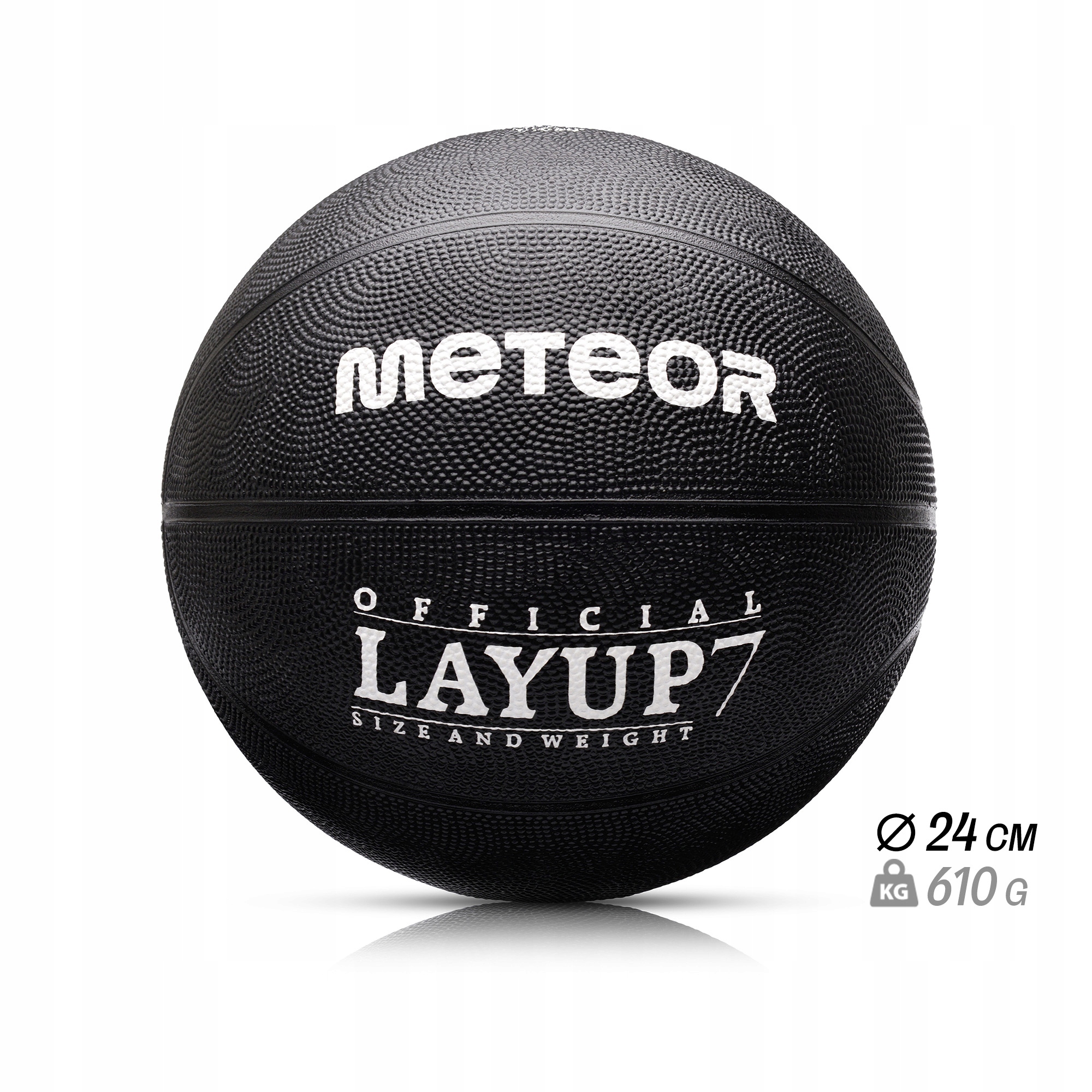 Piłka do koszykówki do kosza treningowa meczowa Basketball Meteor rozmiar 7 Marka Meteor