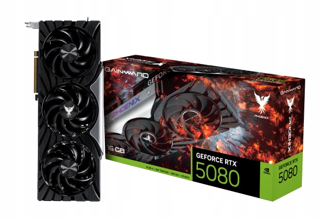 Karta graficzna Gainward GeForce Rtx 5080 Phoenix Gs 16GB GDDR7 DLSS4