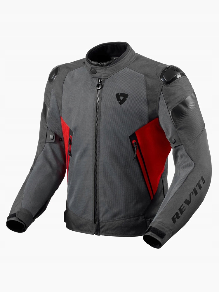 Rev'it! Control Air H2O motocyklová bunda Grey-Red veľ. L