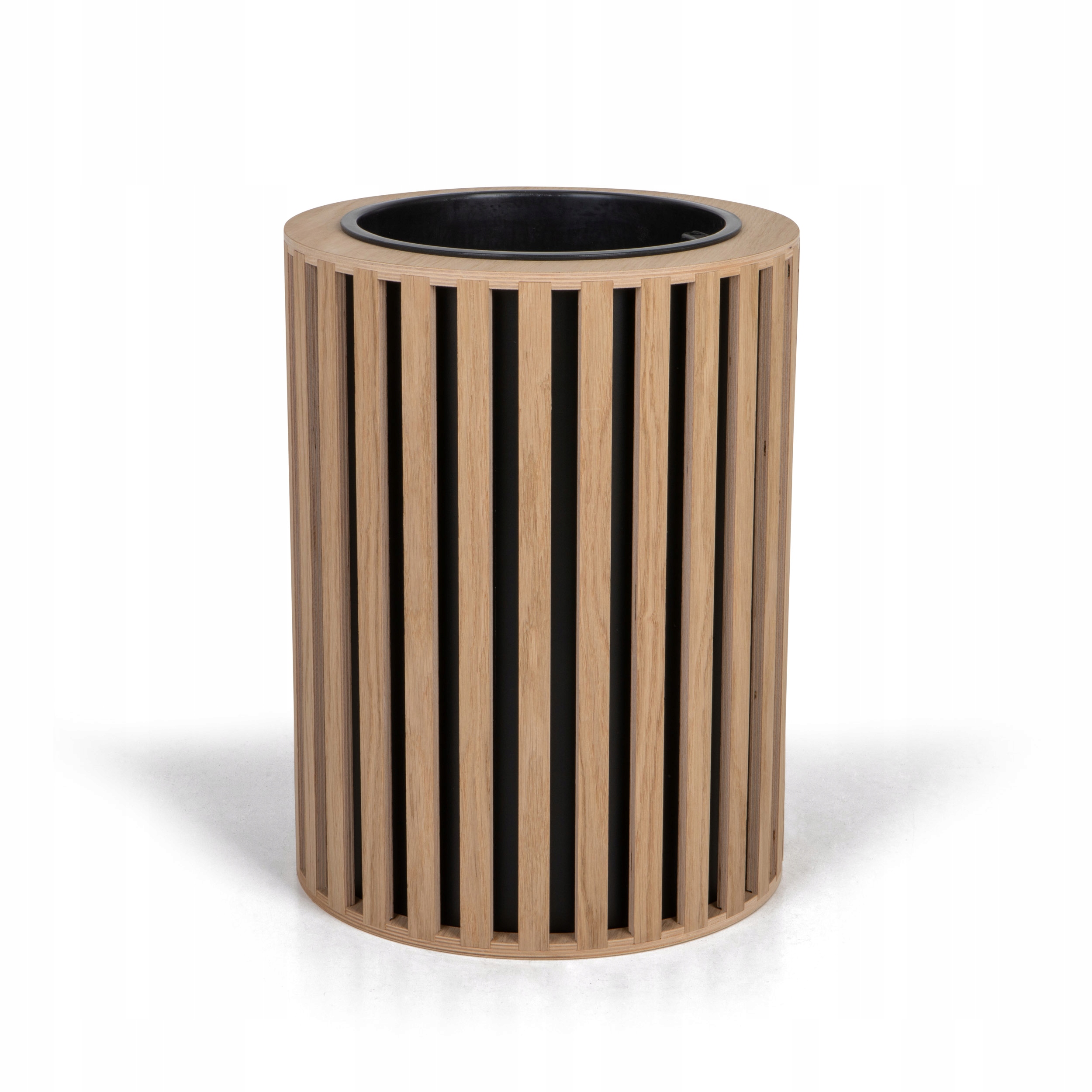 Kwietnik donica doniczka dębowa z lameli 50 cm