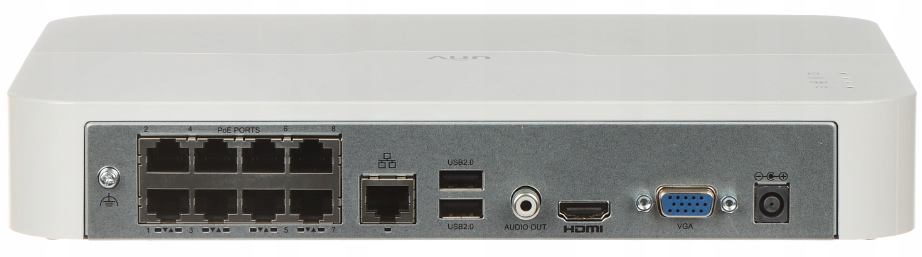 Rejestrator IP Uniview NVR301-08LS3-P8 / 8 kamer, 8MPx, 8 x PoE, VCA Kod producenta NVR301-08LS3-P8