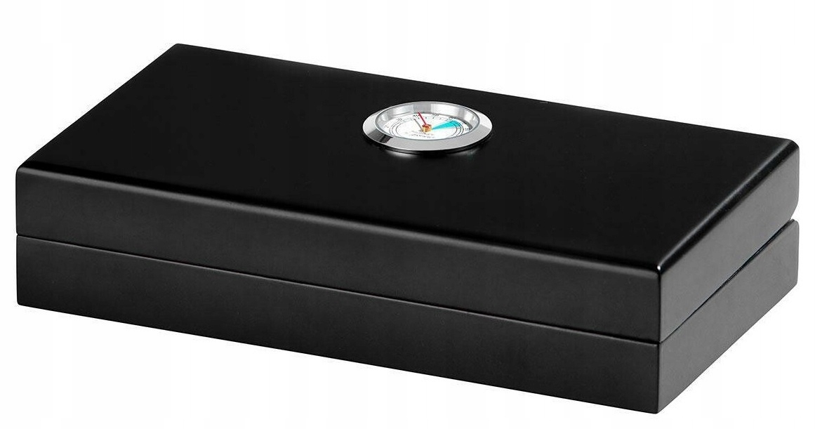 Humidor pro skladování doutníků Angelo Black Matt