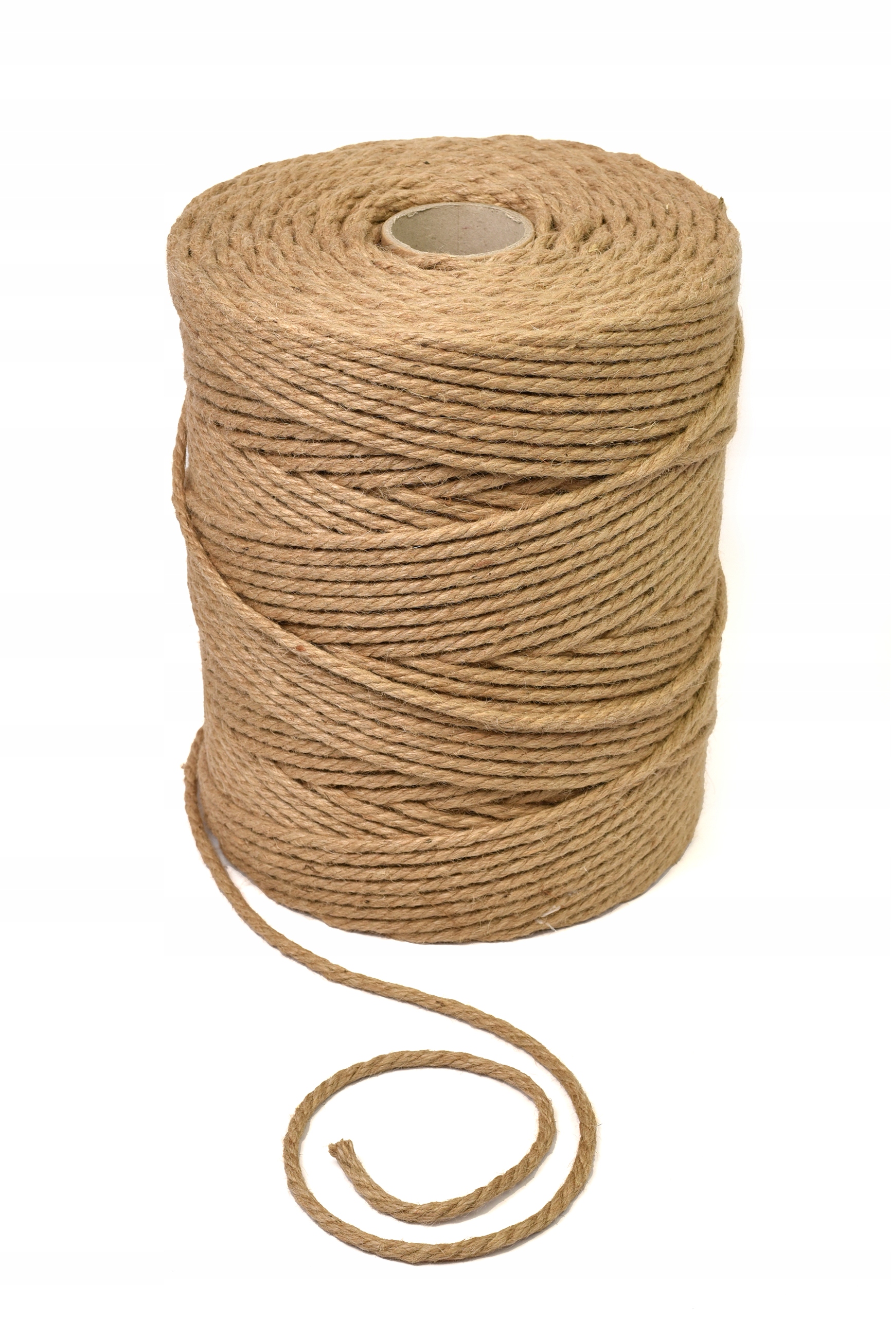 Jutové Lano Dekorativní námořnická šňůra na škrabadlo 12 mm 100 M