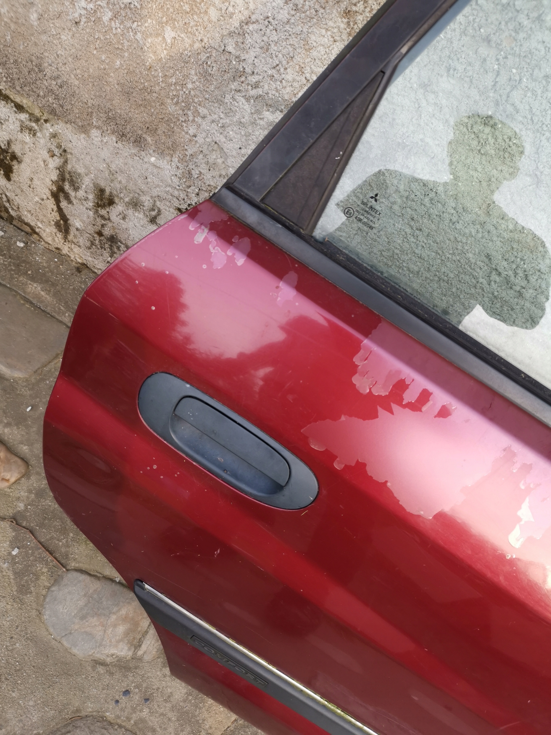 door right rear. rear part MITSUBISHI SPACE STAR and 1