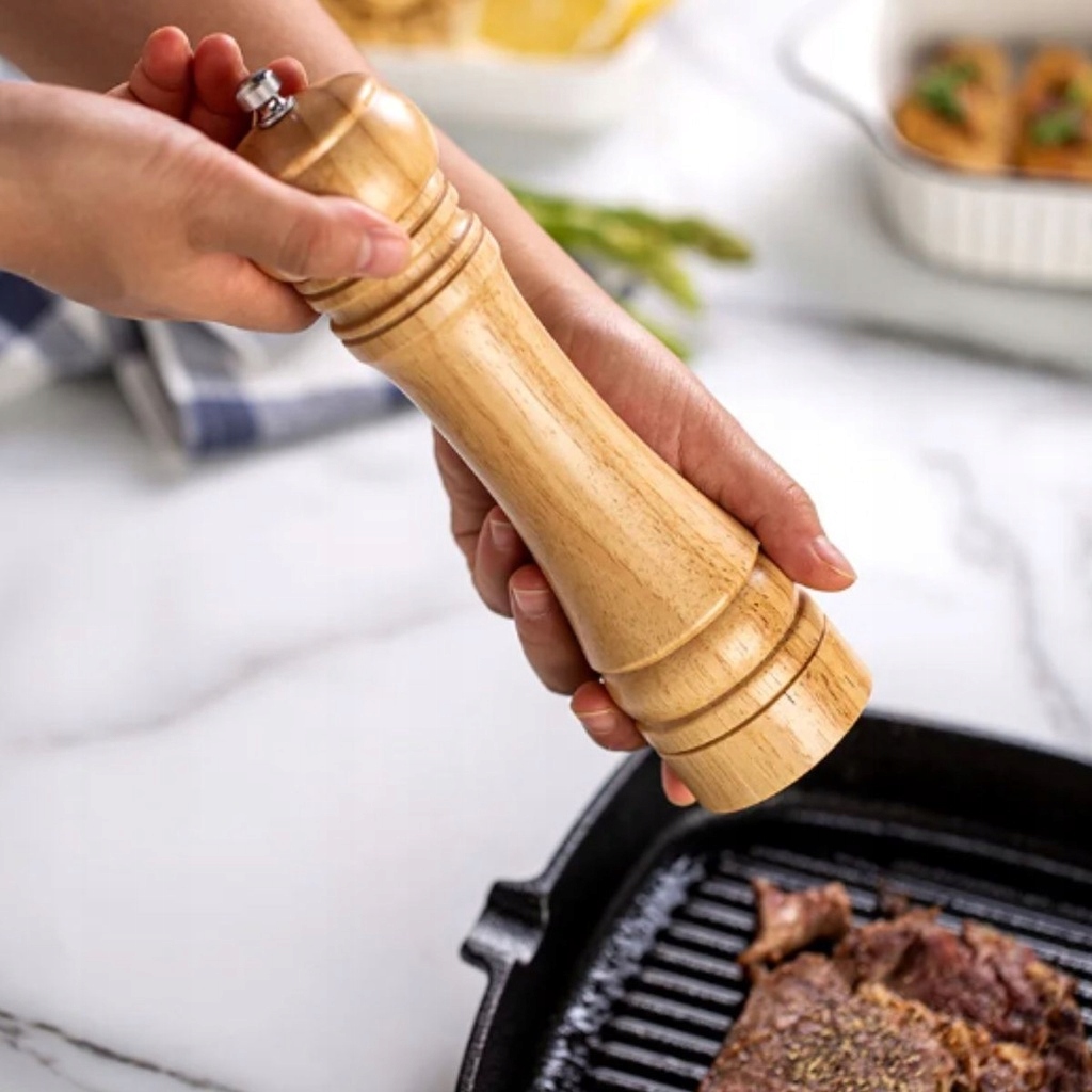 MŁYNEK DO MIELENIA PIEPRZU SOLI PRZYPRAW DREWNO RĘCZNY DREWNIANY PIEPRZ Kod producenta 220407014