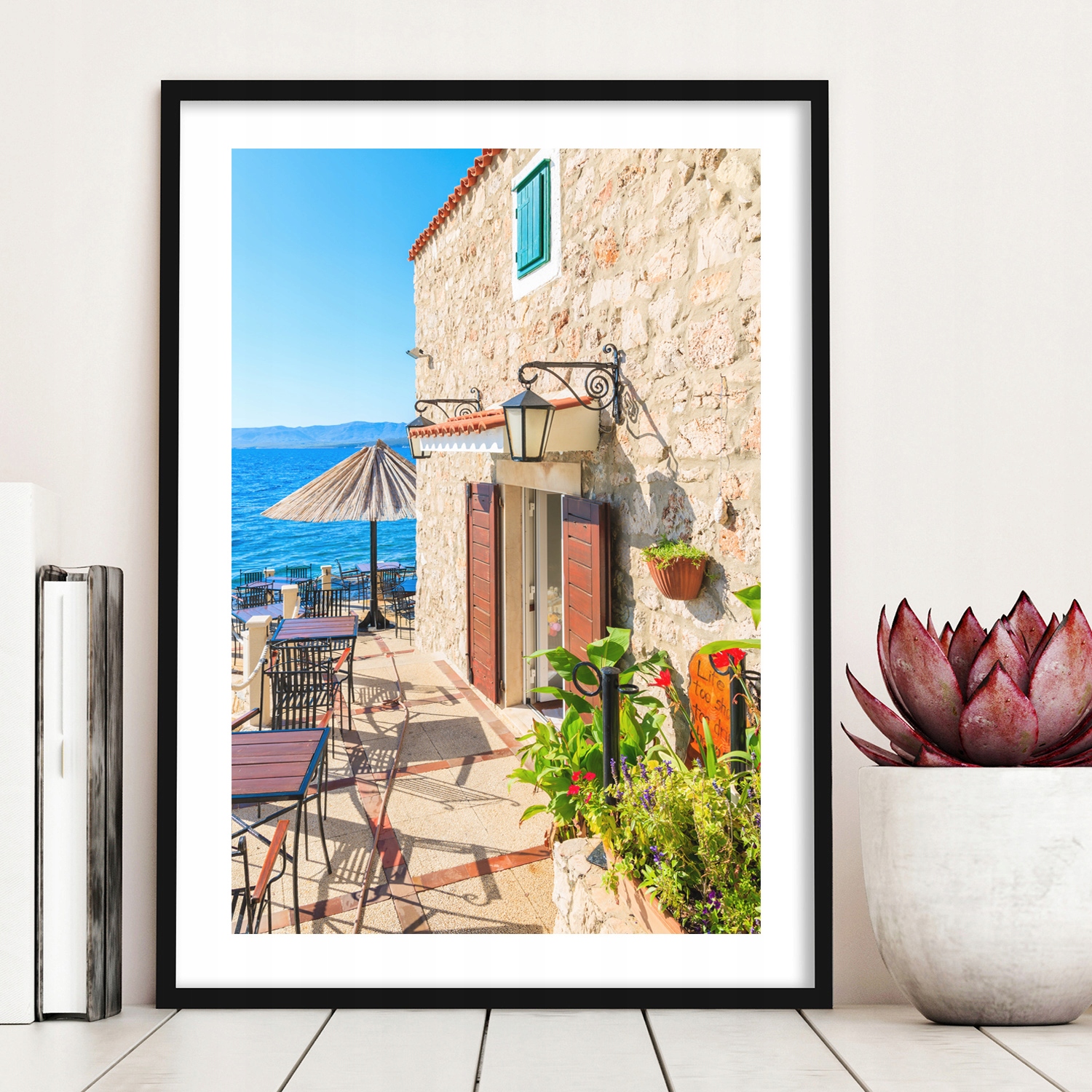 Plakaty Nowoczesne Lato Morze Split Wybrzeże 30x40 Rodzaj bez ramy