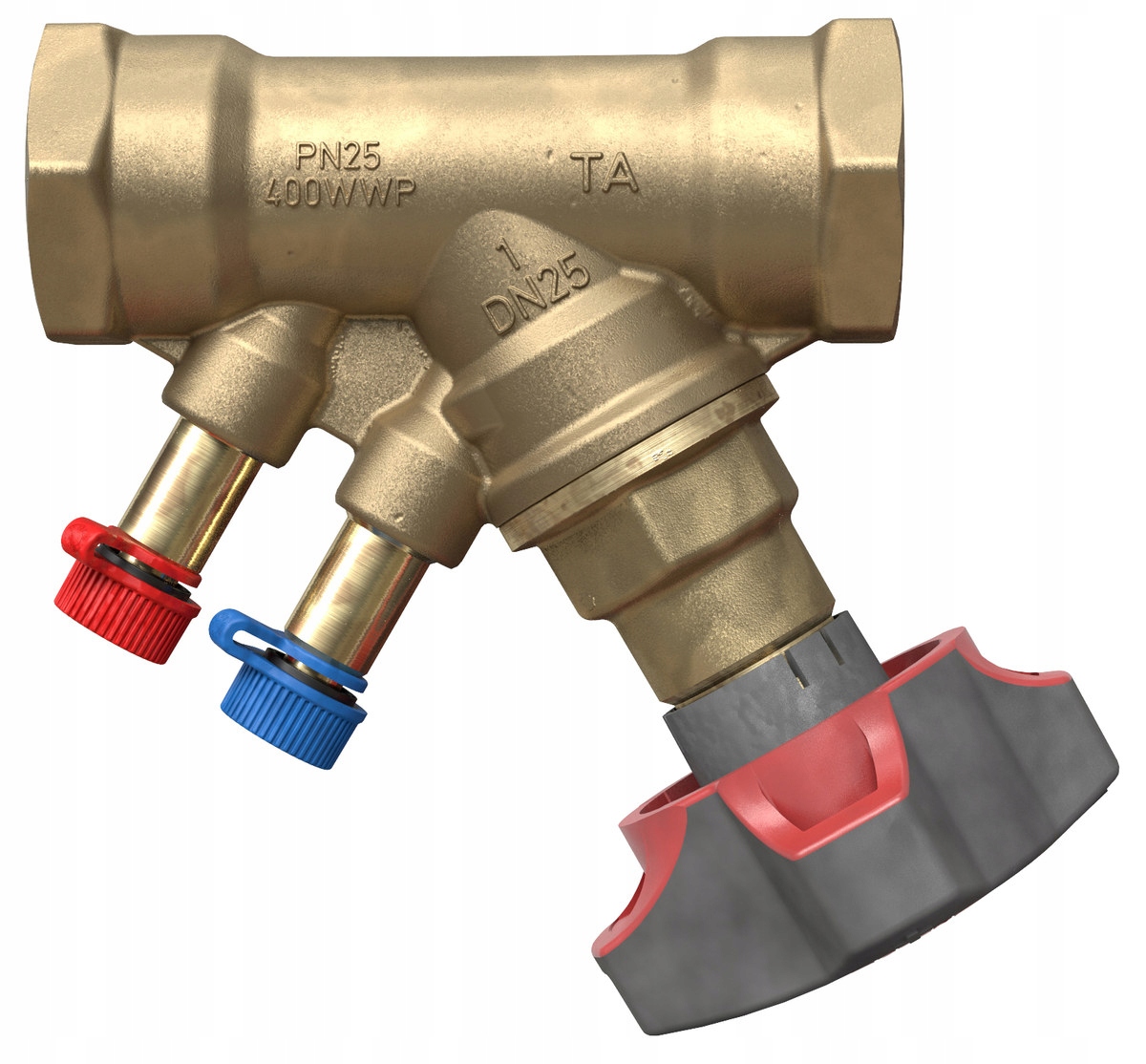 Vyvažovací ventil Stad Dn 25, bez odvodnění
