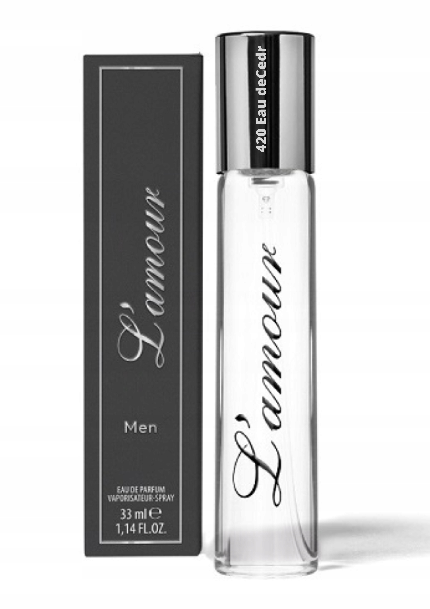 

L'amour Classic Męskie 420 Eau deCedr 33 ml