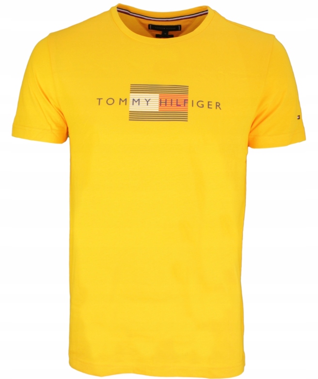 

Tommy Hilfiger T-shirt Męski Lines Hilfiger Tee XL