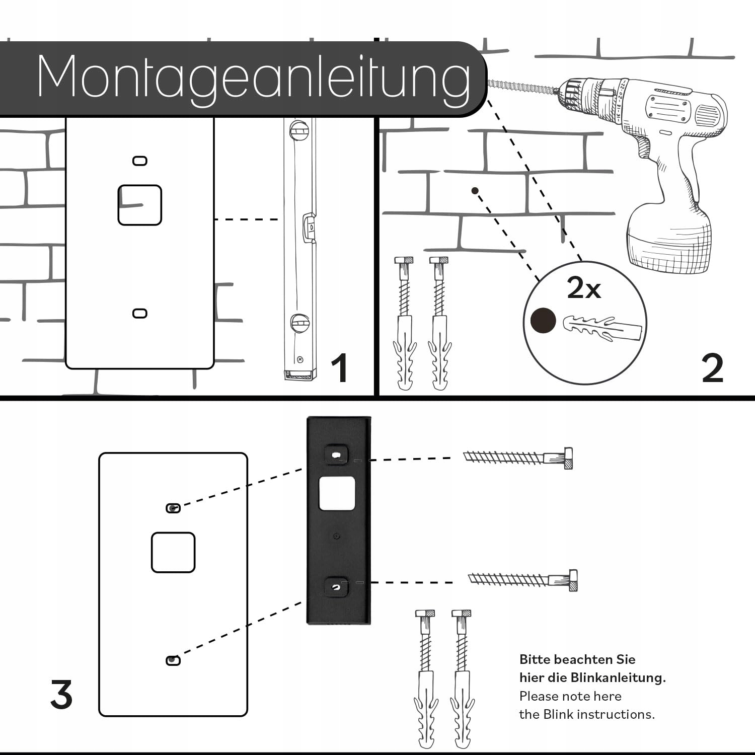 ISECUR Blenda Ze Stali Nierdzewnej Do Eufy Wideodzwonek 140x175 mm — miniatura 6