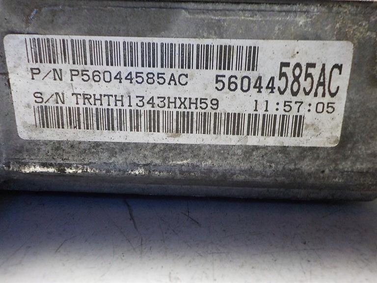 JEEP LIBERTY control unit gearboxes P56044585AC