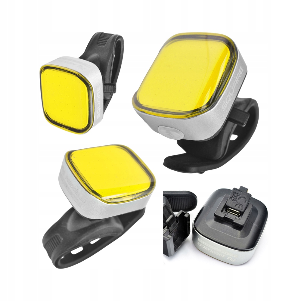 

Lampa Nexelo Supreme Square przód 36 Chip Led