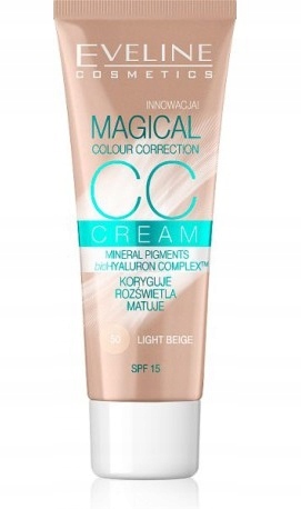 

Eveline Magical Krem CC 50 Light Beige 30ML