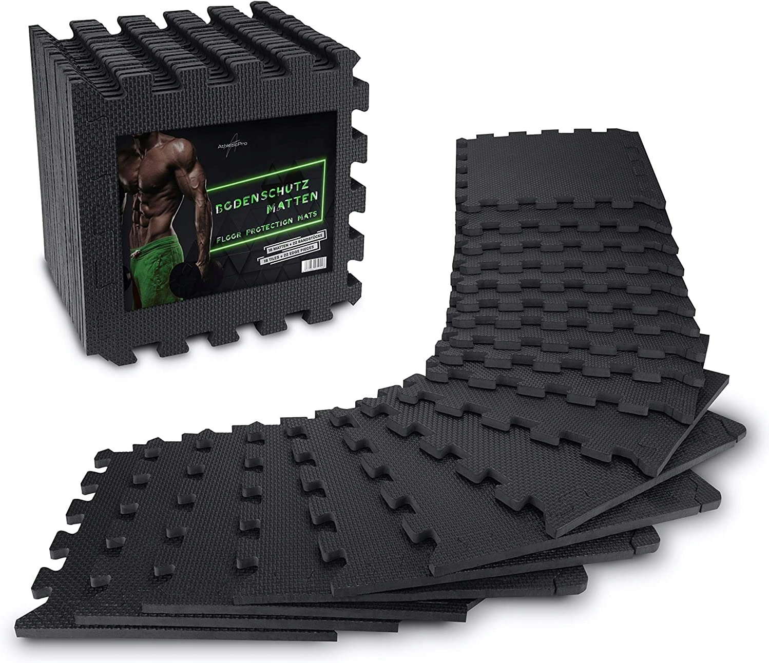 

Mata puzzle pod sprzęt do ćwiczeń siłownie 1,2cm