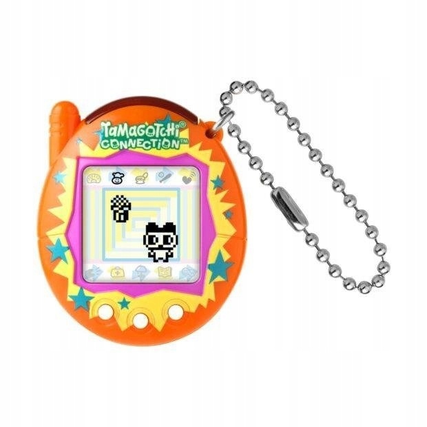 Tamagotchi Connection Orange Original Bandai Stan opakowania oryginalne