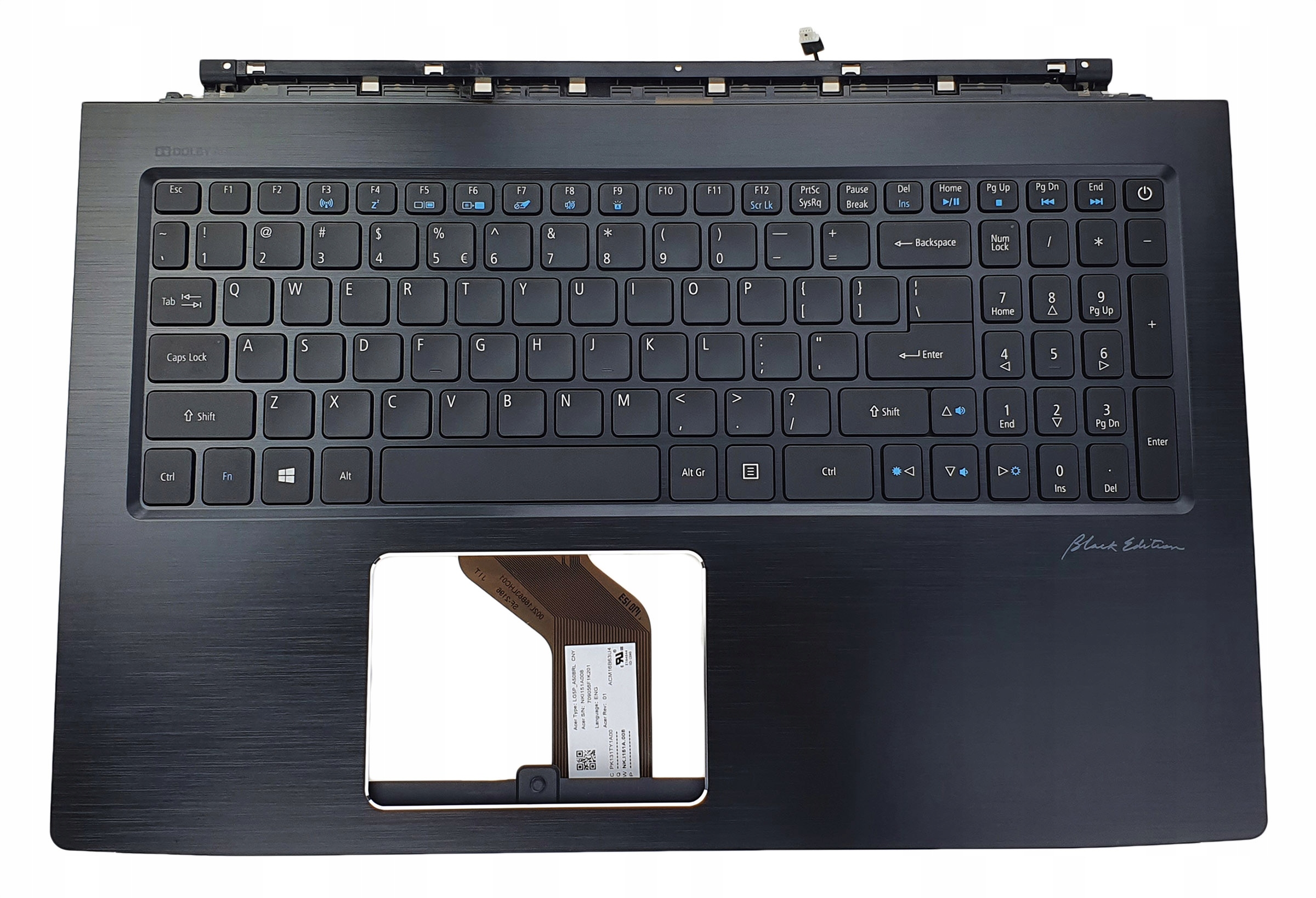 Nová Klávesnica Acer Nitro V15 VN7-593G Black Edition Pl