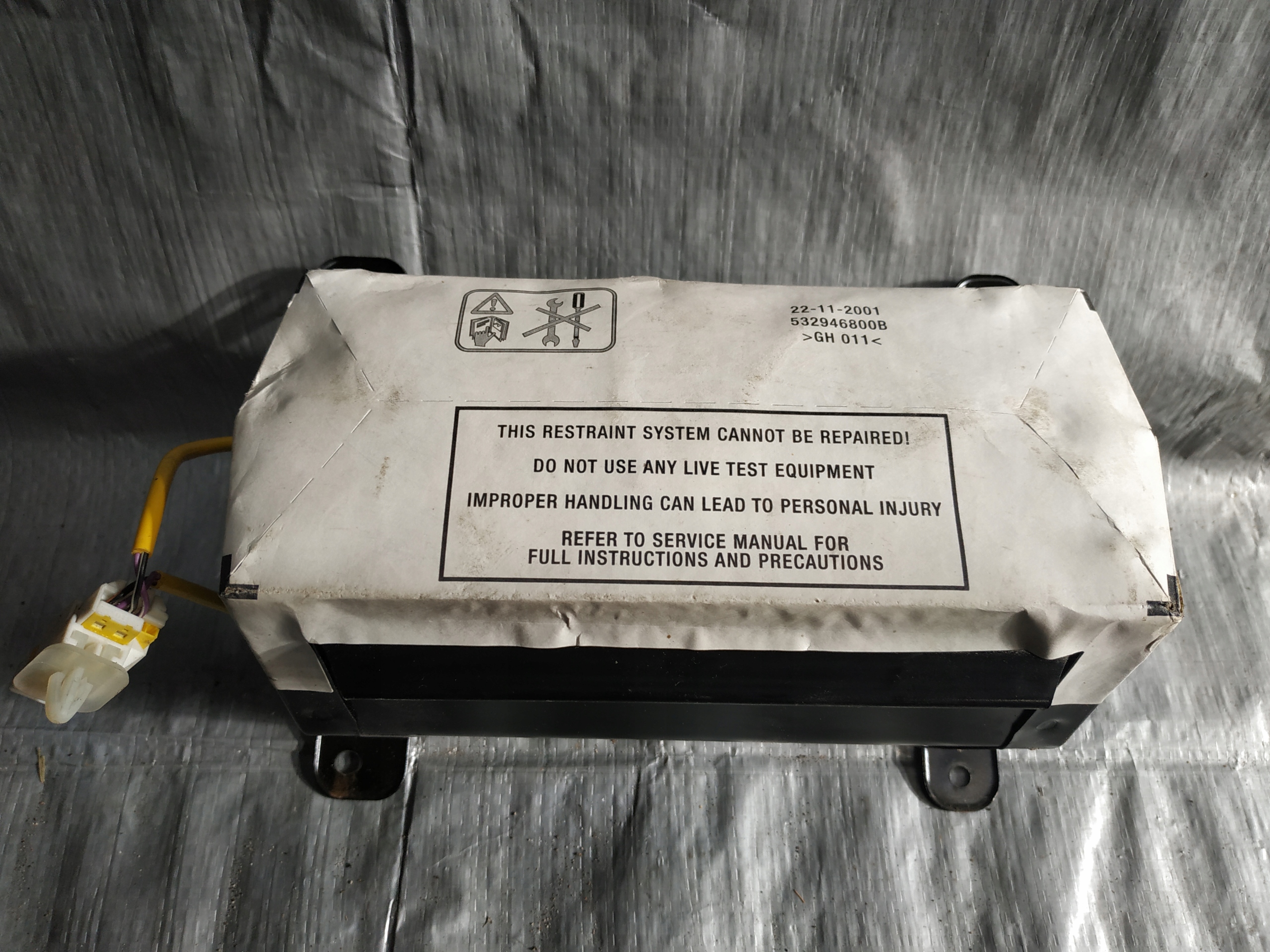 PODUSZKA AIR BAG PASAŻERA MINI COOPER 532946800B