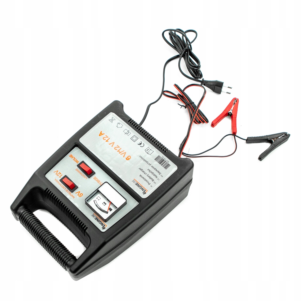 Prostownik 6 V/12 V 12A 6271212 ENGINELINE Marka inna