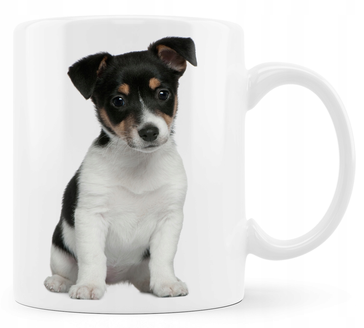 

Kubek mały Jack Russell Terrier. Kubek szczeniak