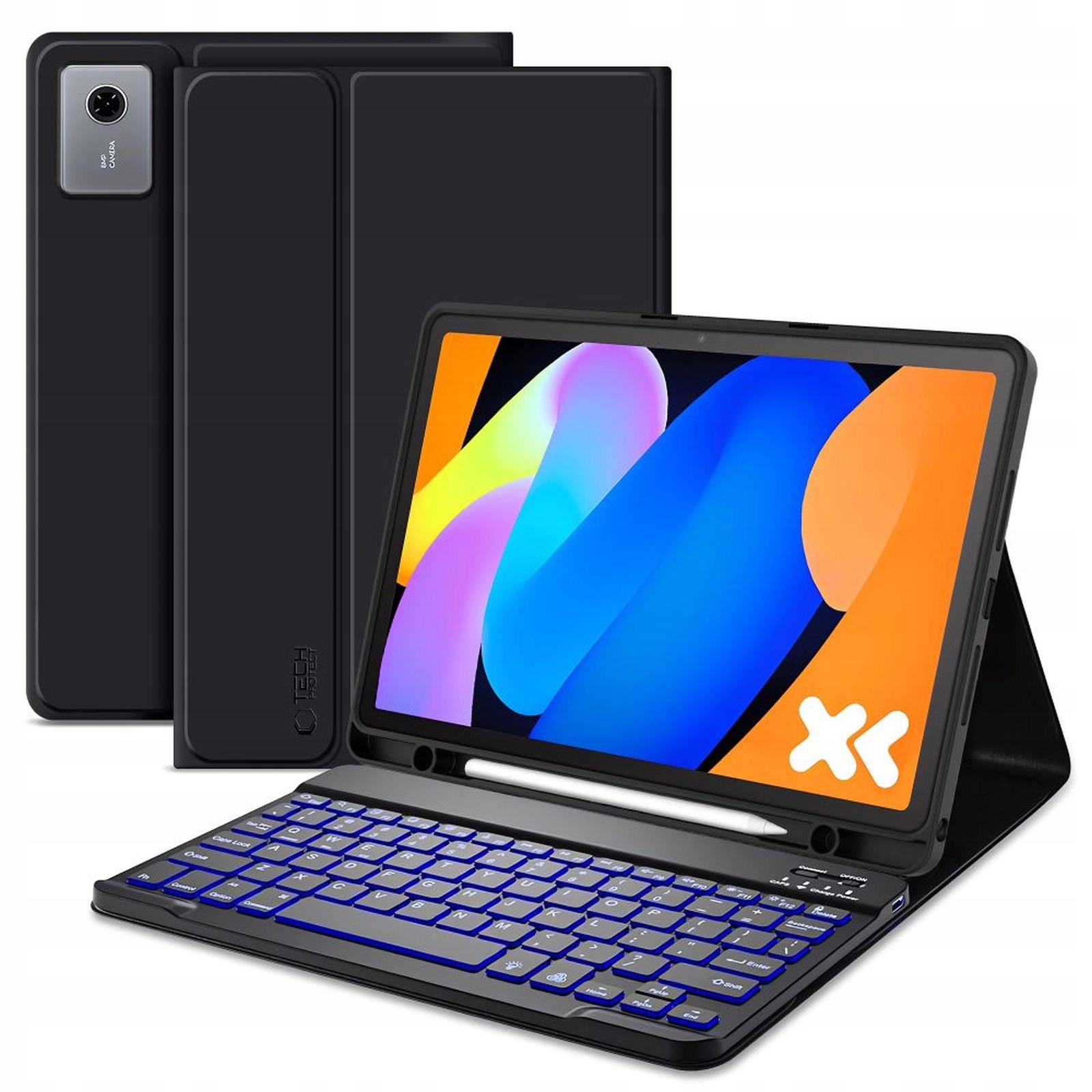 Puzdro s klávesnicou pre Lenovo Idea Tab 11.0 TB-336 čierne