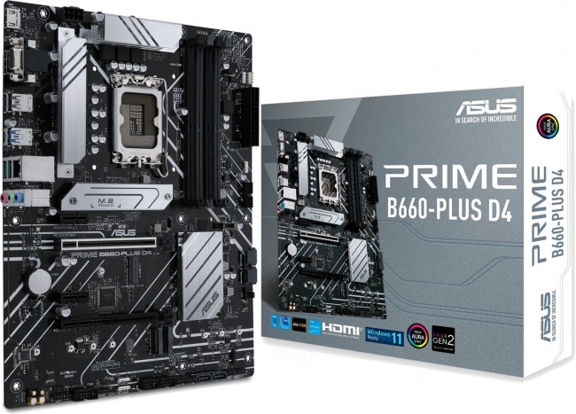 

Płyta główna Asus Prime B660-PLUS D4 DDR4