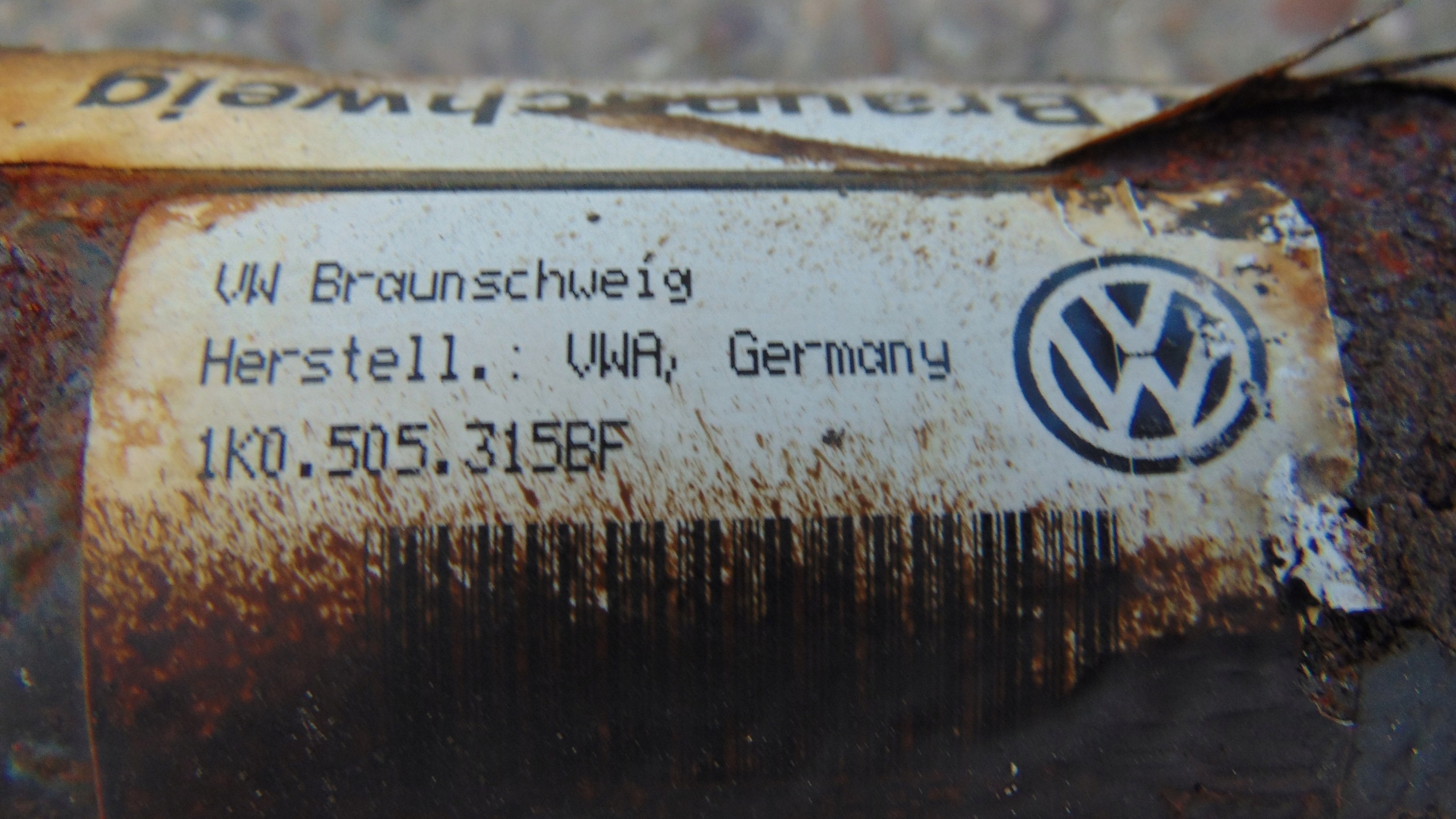 Achsträger heck Achsträger VW GOLF V HB 03-10 ROK