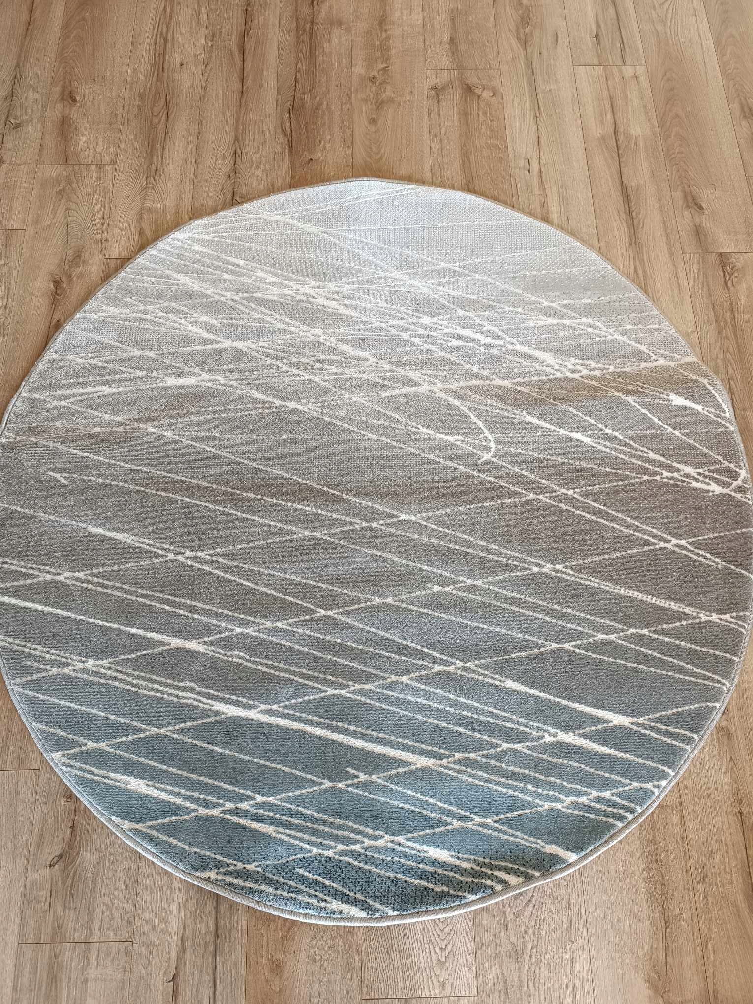 Koberec s měkkým vlasem kulatý 160 cm