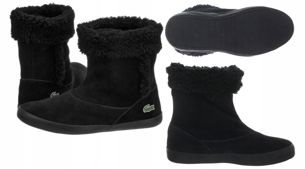 Lacoste Girls Trentham CIK Roz.23 Czarne Okazja