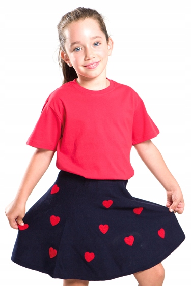 T-SHIRT DZIECIĘCY koszulka JHK TSRK-150 biała 3-4 WH 104 Wiek dziecka 3 lata +