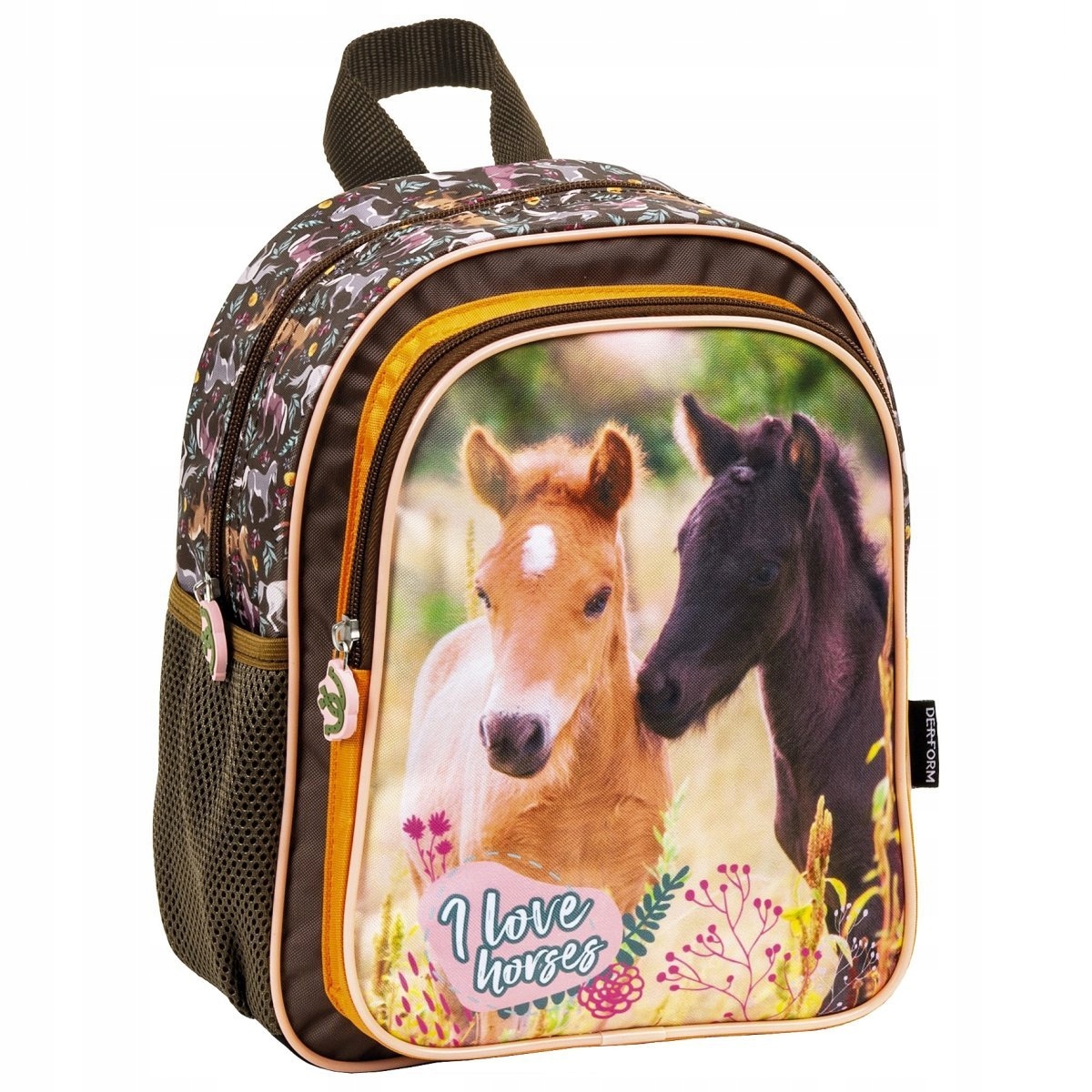

Plecak Przedszkolny Wycieczkowy Horses Konie Koń