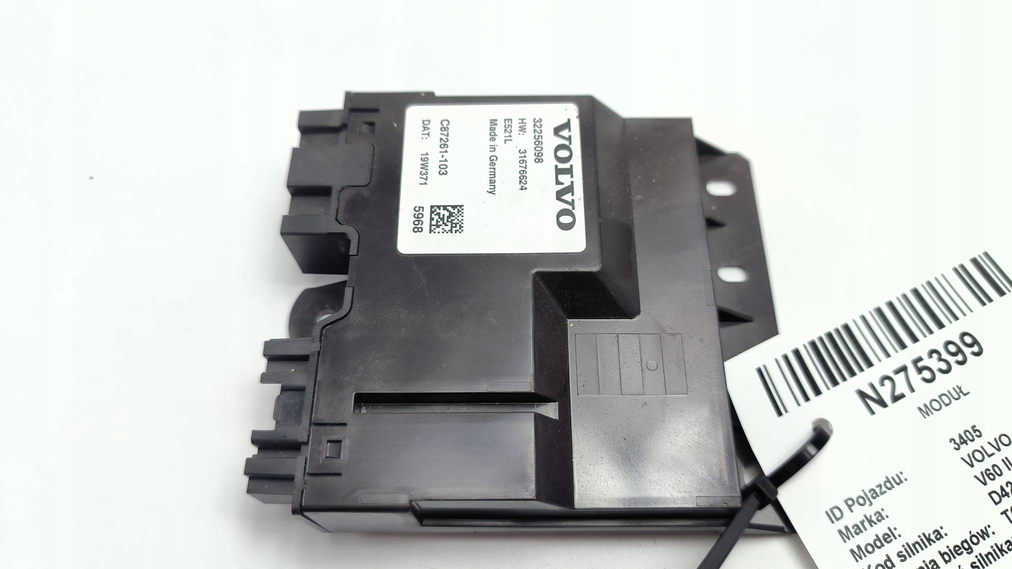 module bonnet boot 32256098 VOLVO V60 II