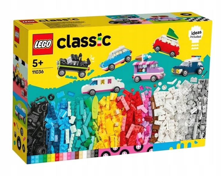 Lego(r) Classic 11036 Kreativní Vozidla