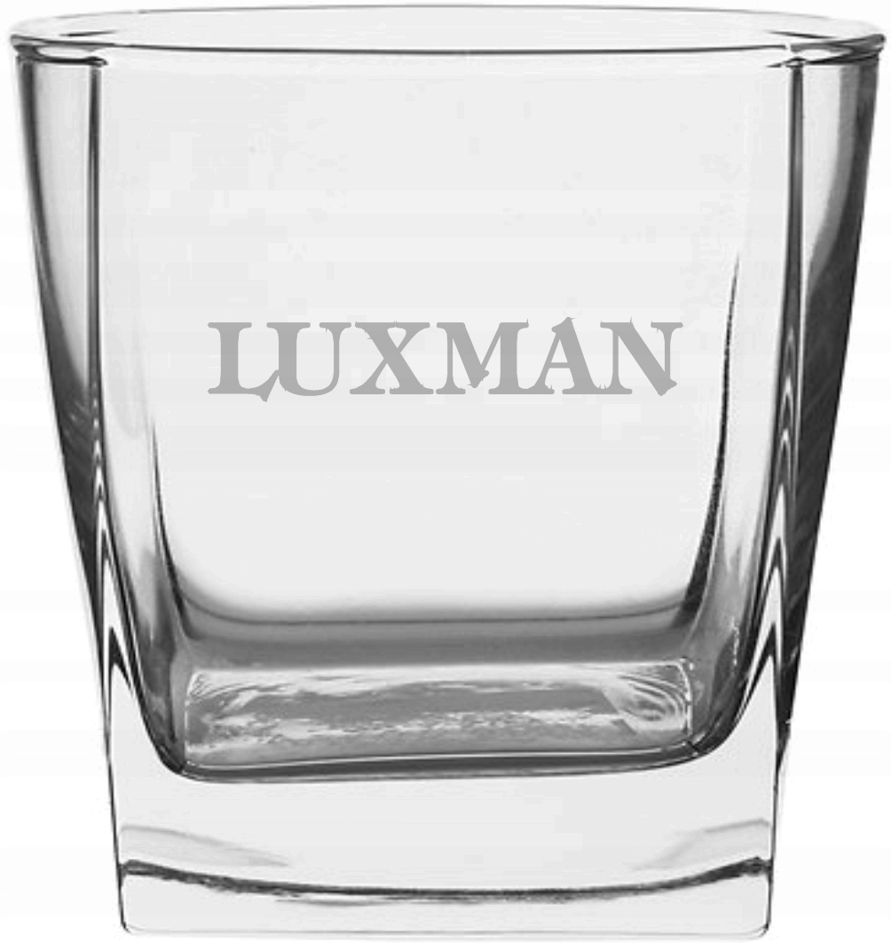 

Zestaw 2 szklanek do Whisky, grawer Luxman