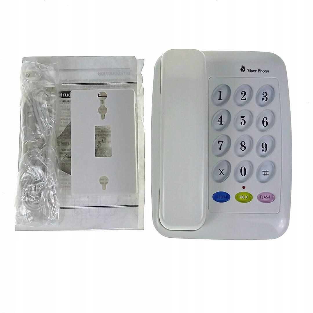 Telefon stacjonarny przewodowy SILVER PHONE S-5 Marka inna