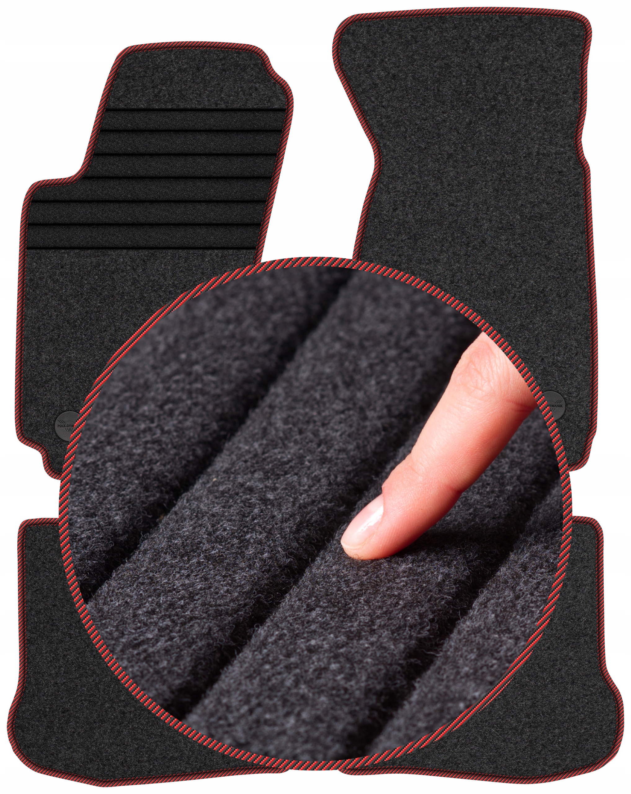 Audi A4 B5 1995-1998 Velurové stěrače do auta Zesílení