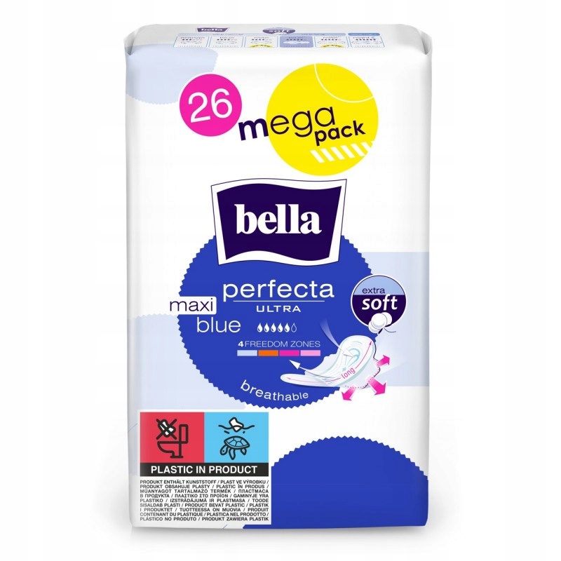Podpaski Bella Perfecta Ultra Maxi Blue 26 szt.
