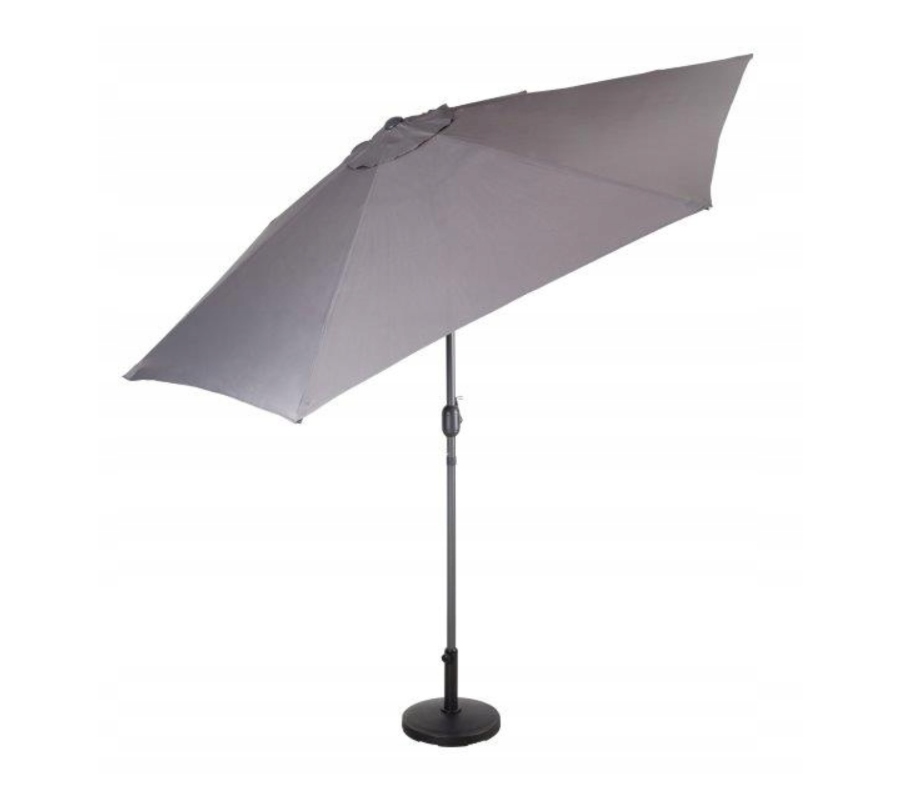 Parasol ogrodowy Florida grafit 3 metry średnicy