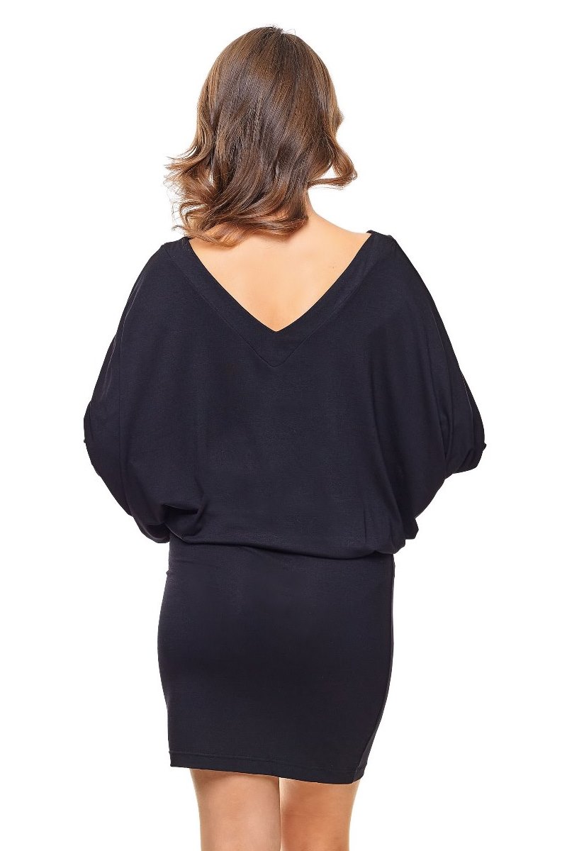 Modna sukienka nietoperz oversize luźna 2XL/3XL Długość przed kolano