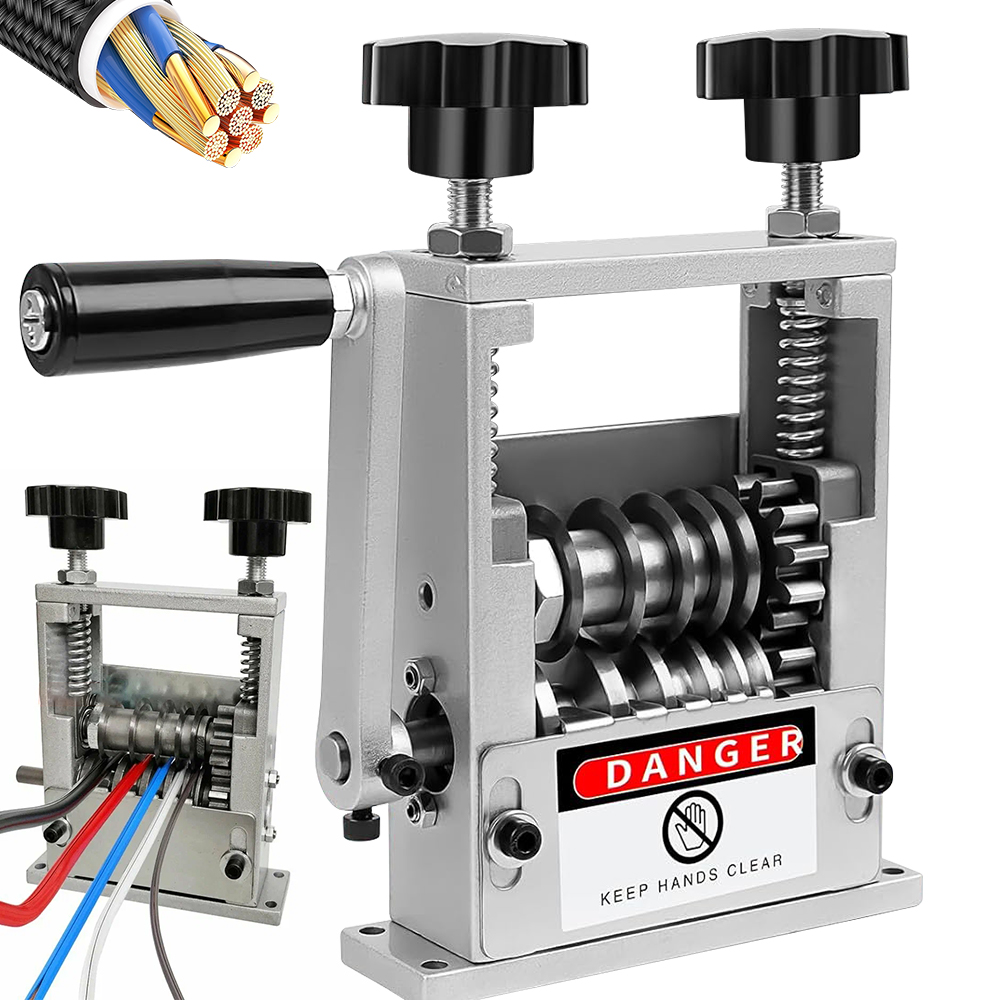 Stroj Na Odizolování 5 Čepelí Pro Elektrické Kabely A Recyklaci