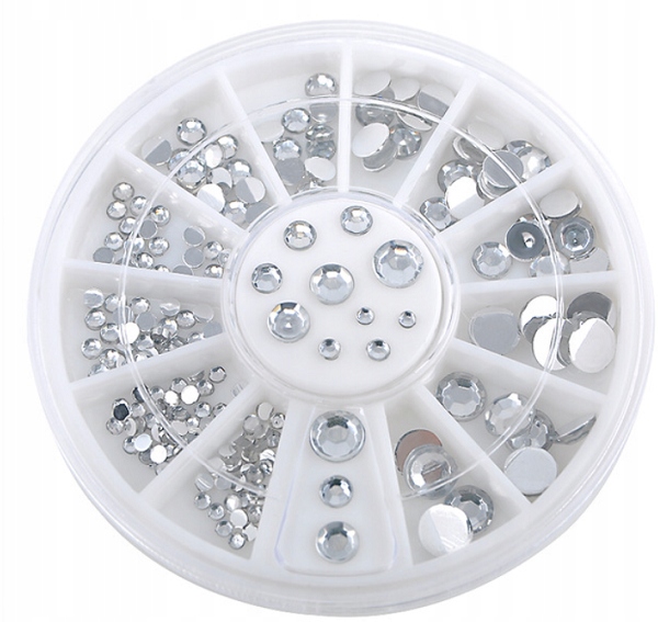 

Karuzela Ozdoba Cyrkonie Kryształki Srebrna 11