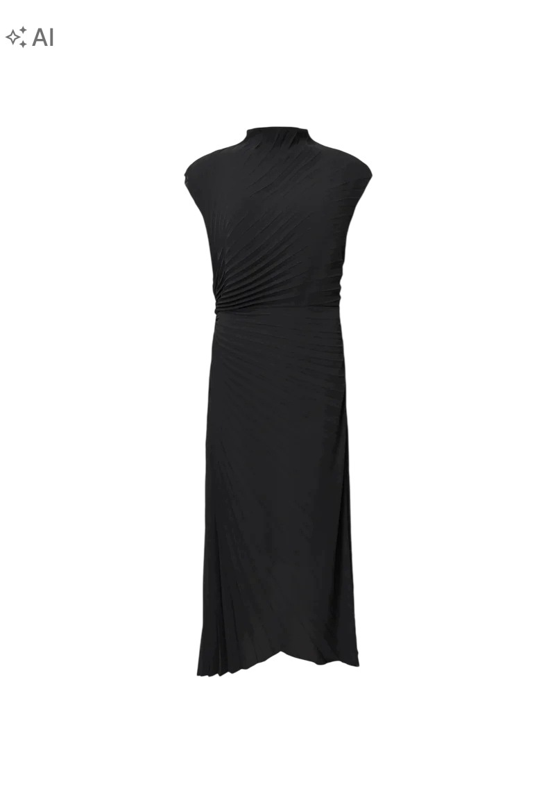 AllSaints Rayanna Dlouhá šaty vel. 40