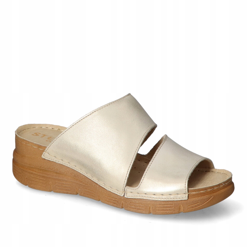 Nazouváky Stella 981 Béžová/Zlatá-55 lico 37