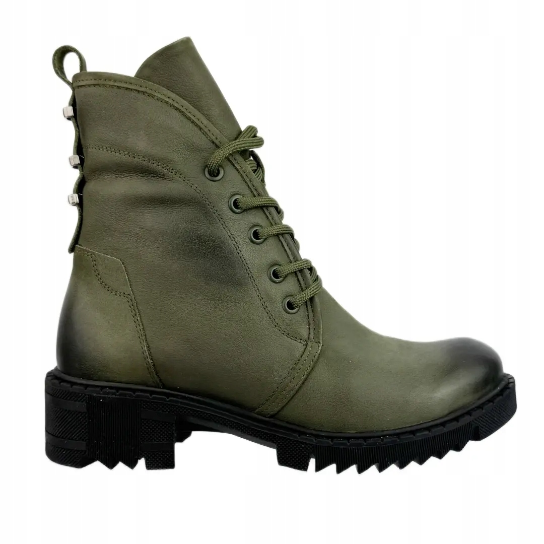 Dámské kotníkové boty Boccato 024.2810 S.a 284 T Syh khaki 38, Zelená
